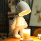 Creative Little White Design LED Night Light Melting Wax Table Lamp