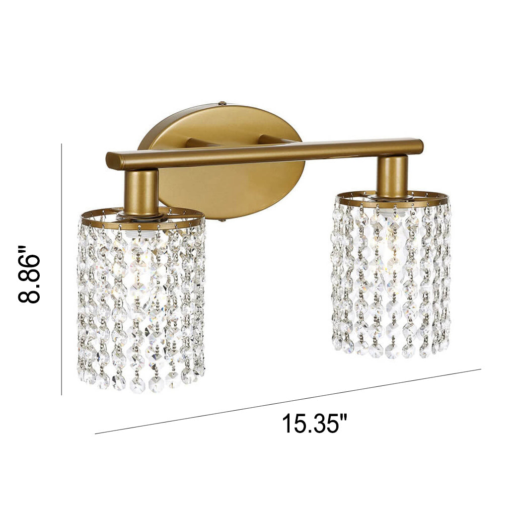 Creative Particle Cup Shape Design 2/3-Light Vanity Light Wall Sconce Lamp