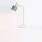 Nordic Light Luxury Marble Cylindrical Adjustable 1-Light Table Lamp