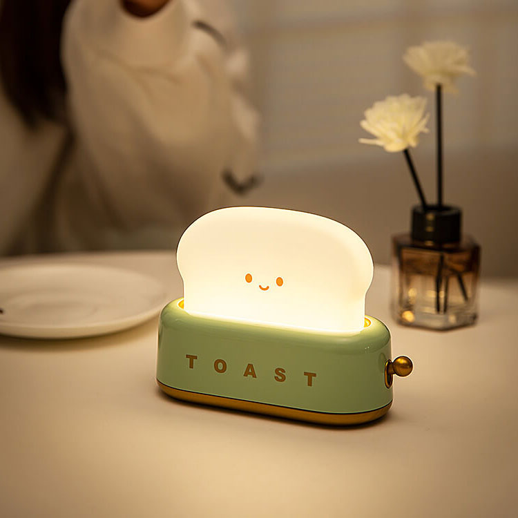 Creative Bread Maker Design LED Night Light Table Lamp
