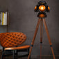 Industrial Tripod Floor Lamp