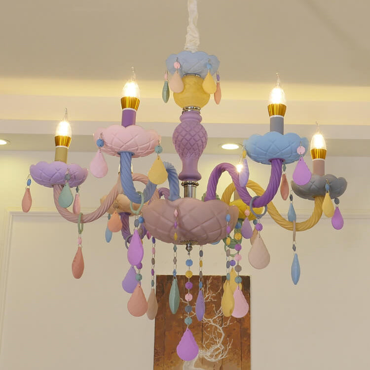 Princess Crystal Glass Chandelier