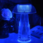 Creative Mushroom PMMA Dazzling Touch Charge LED Decorative Table Lamp
