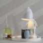 Creative Resin Robot Design LED Night Light Melting Wax Table Lamp