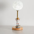 Nordic Creative 3D Printed Moon 1-Light Decorative Table Lamp