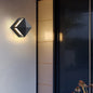 Simple Outdoor Square Aluminum Acrylic Waterproof LED Wall Sconce Lamp