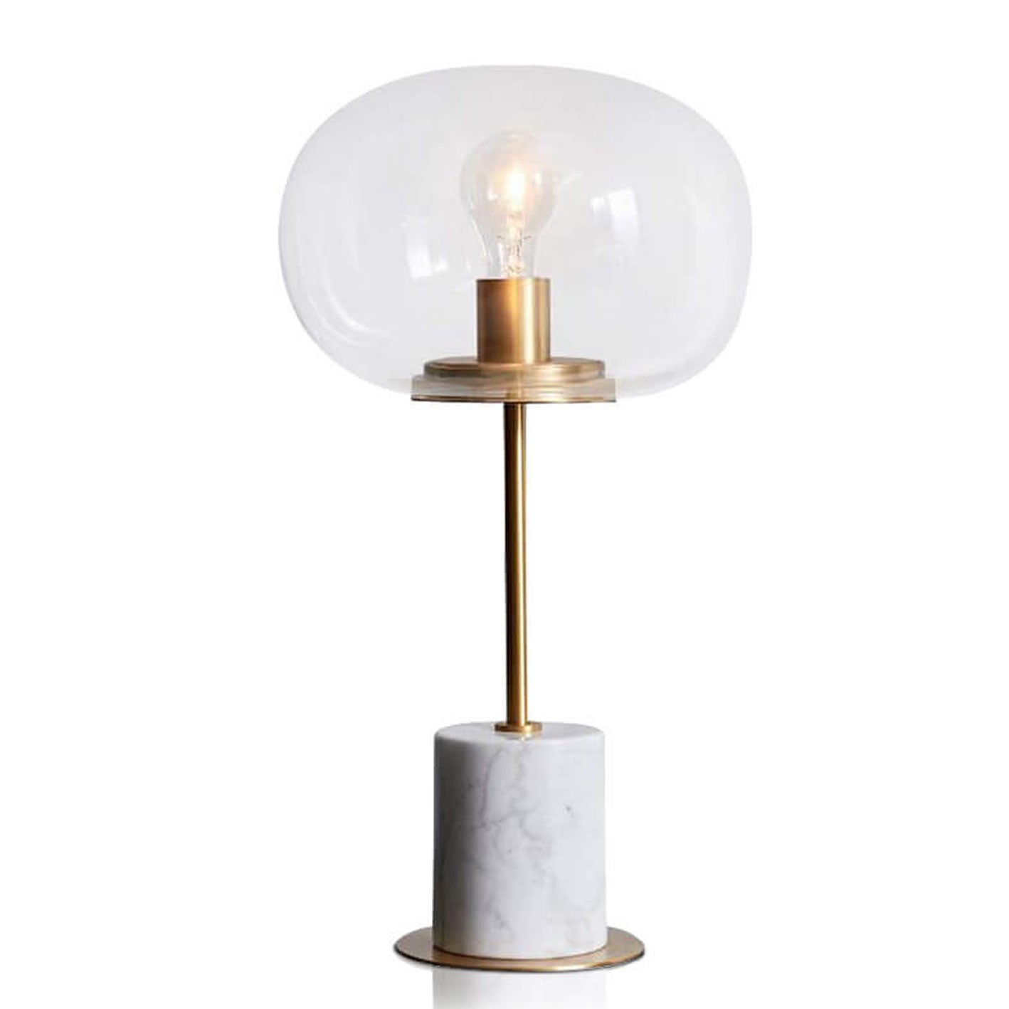 Nordic Creative Minimalist Glass Ball 1-Light Table Lamp