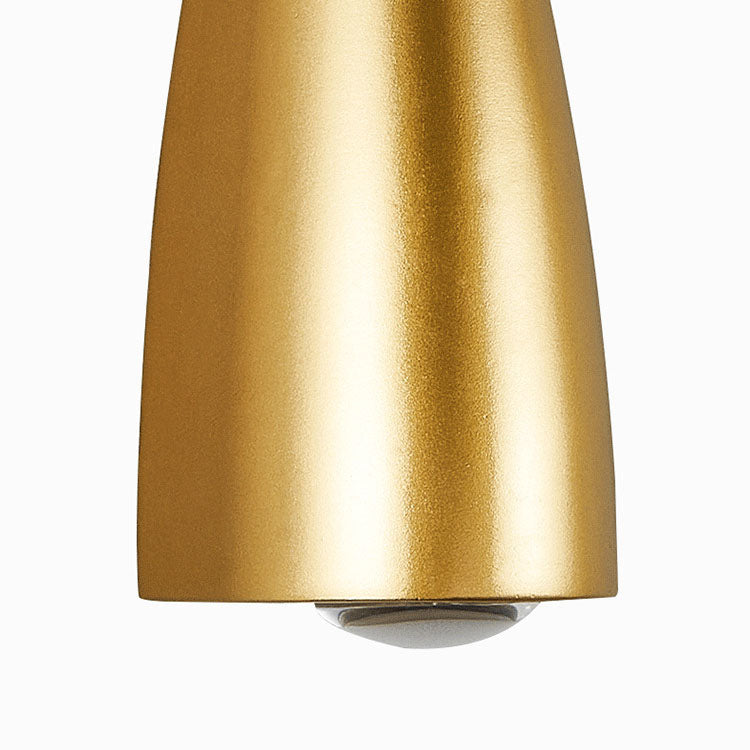Contemporary Luxury Waterproof Aluminum Trumpet Shape LED Wall Sconce Lamp For Outdoor Patio