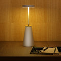 Modern Minimalist Cylindrical PC Iron LED Table Lamp For Living Room