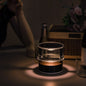 Modern Simplicity PMMA PC Stainless Steel Aluminum Cylinder LED Table Lamp For Bedside