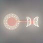Creative Modern Acrylic Butterfly Star Design LED Wall Sconce Lamp