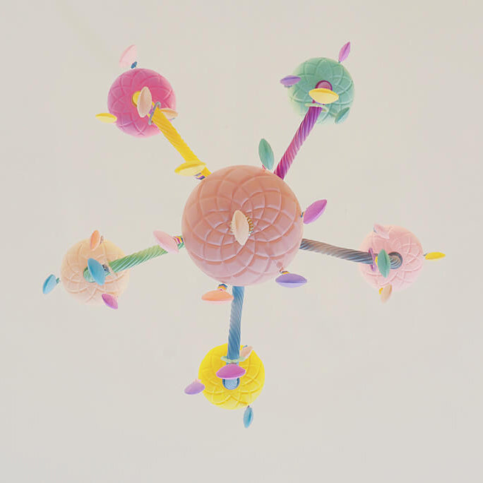 Princess Crystal Glass Chandelier