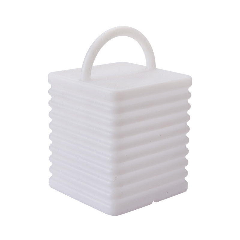 Modern Art Deco Plastic Colorful Tote Bag Shape LED Decorative Table Lamp