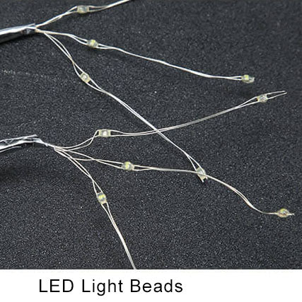 108 Light Copper Wire Touch Switch USB Charging LED Table Lamp