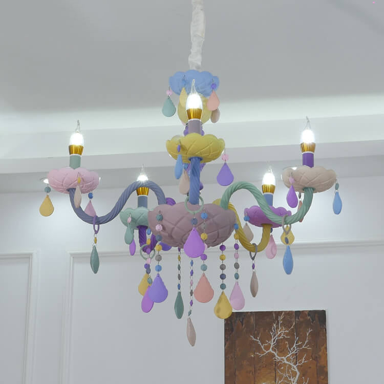 Princess Crystal Glass Chandelier