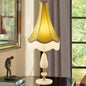 French Retro Court Tassel Copper 1-Light Table Lamp
