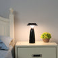 Contemporary Creative Mushroom Iron Acrylic LED Table Lamp For Bedroom