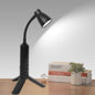 Modern Black Metal Type-C LED Portable Table Lamp