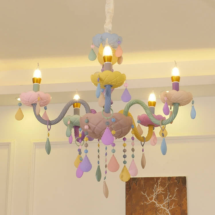 Princess Crystal Glass Chandelier