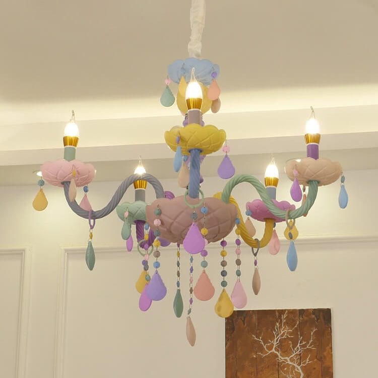 Princess Crystal Glass Chandelier