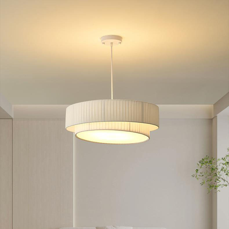 Scandinavian Fabric 4/5-Light Pendant