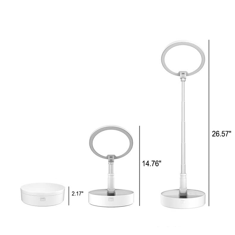 Student USB Rechargeable Foldable LED Table Lamp