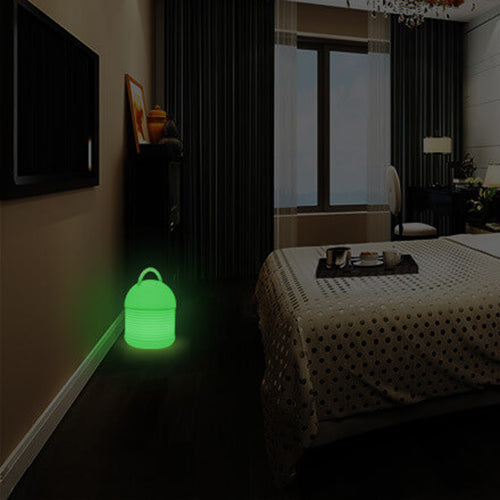 Modern PE Creative Portable Colorful Night Light LED Table Lamp