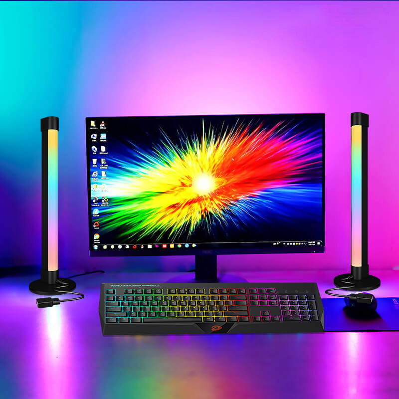 Creative Gaming Desktop Bluetooth APP Remote Control LED Desktop Ambient Table Lamp