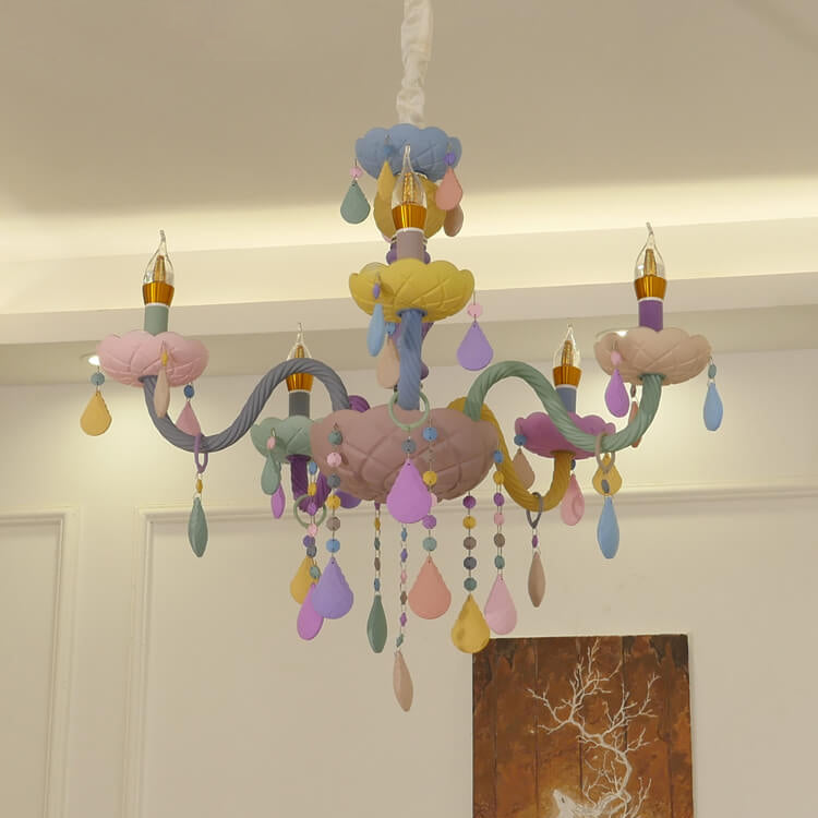 Princess Crystal Glass Chandelier