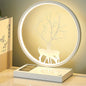 Creative Iron Aluminum LED Wireless Charging Bluetooth Speaker Table Lamp