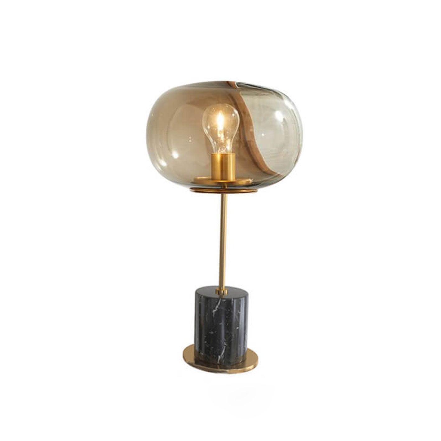 Nordic Creative Minimalist Glass Ball 1-Light Table Lamp