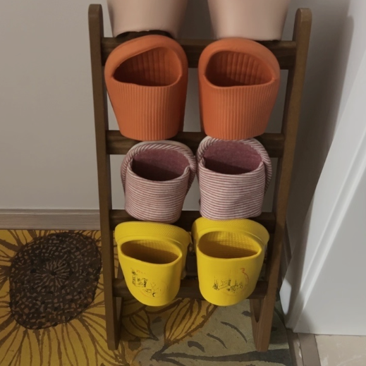 Vertical Slipper Rack