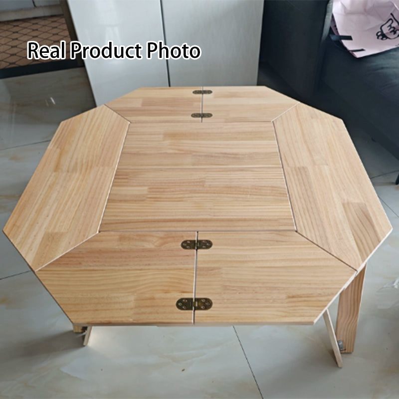 Folding Octagonal Outdoor Coffee Table