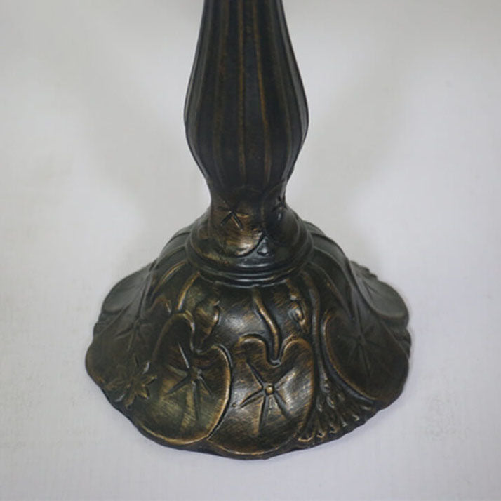 Tiffany Rustic Stained Glass 1-Light Table Lamp