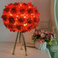 Nordic Creative Rose Metal LED Table Lamp
