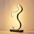 Minimalist Bending Line 1-Light LED Table Lamps