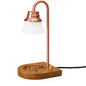 Modern Simple Metal Wood 1-Light Melting Wax Table Lamp