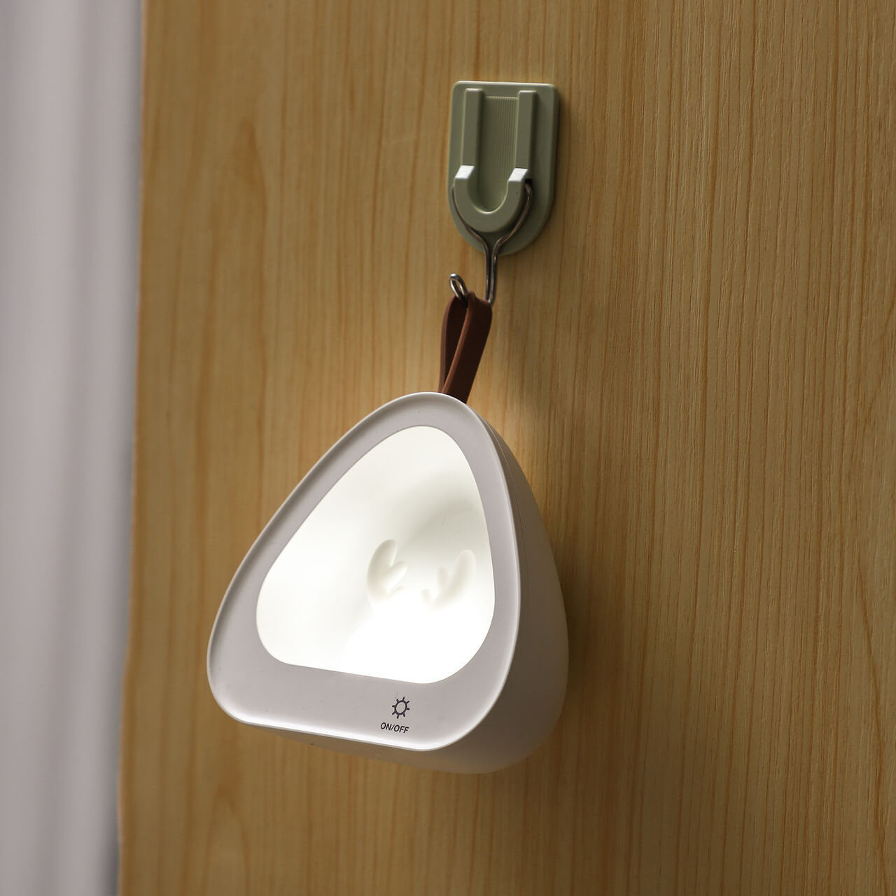 Creative Cute Deer Silicone USB Charging Portable LED Night Light Table Lamp