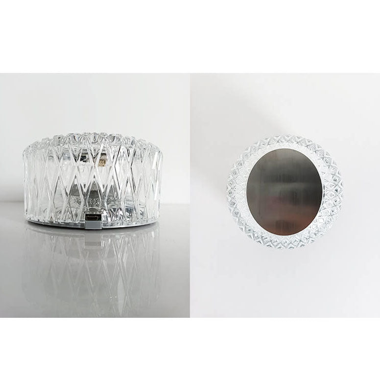 Creative Bird's Nest Crystal RGB LED Night Light Table Lamp