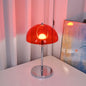 Nordic Vintage Clear Dome Acrylic LED USB Table Lamp