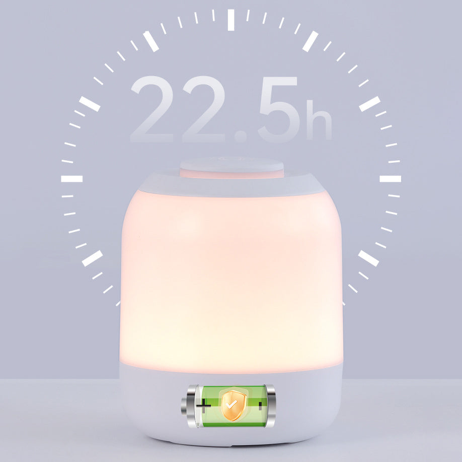 Contemporary Creative Night Touch Sensor ABS USB Charing LED Table Lamp For Bedroom