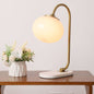 Nordic Minimalist Nostalgic Glass Sphere 1-Light Table Lamp