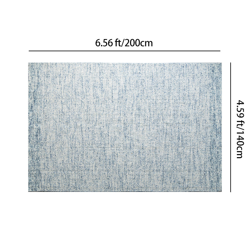 Nordic Handwoven Wool Blend Area Rug