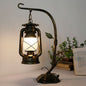 Vintage Antique Kerosene Lamp 1-Light Table Lamp