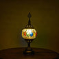 Vintage Turkish Stained Enamel Iron 1-Light Table Lamp