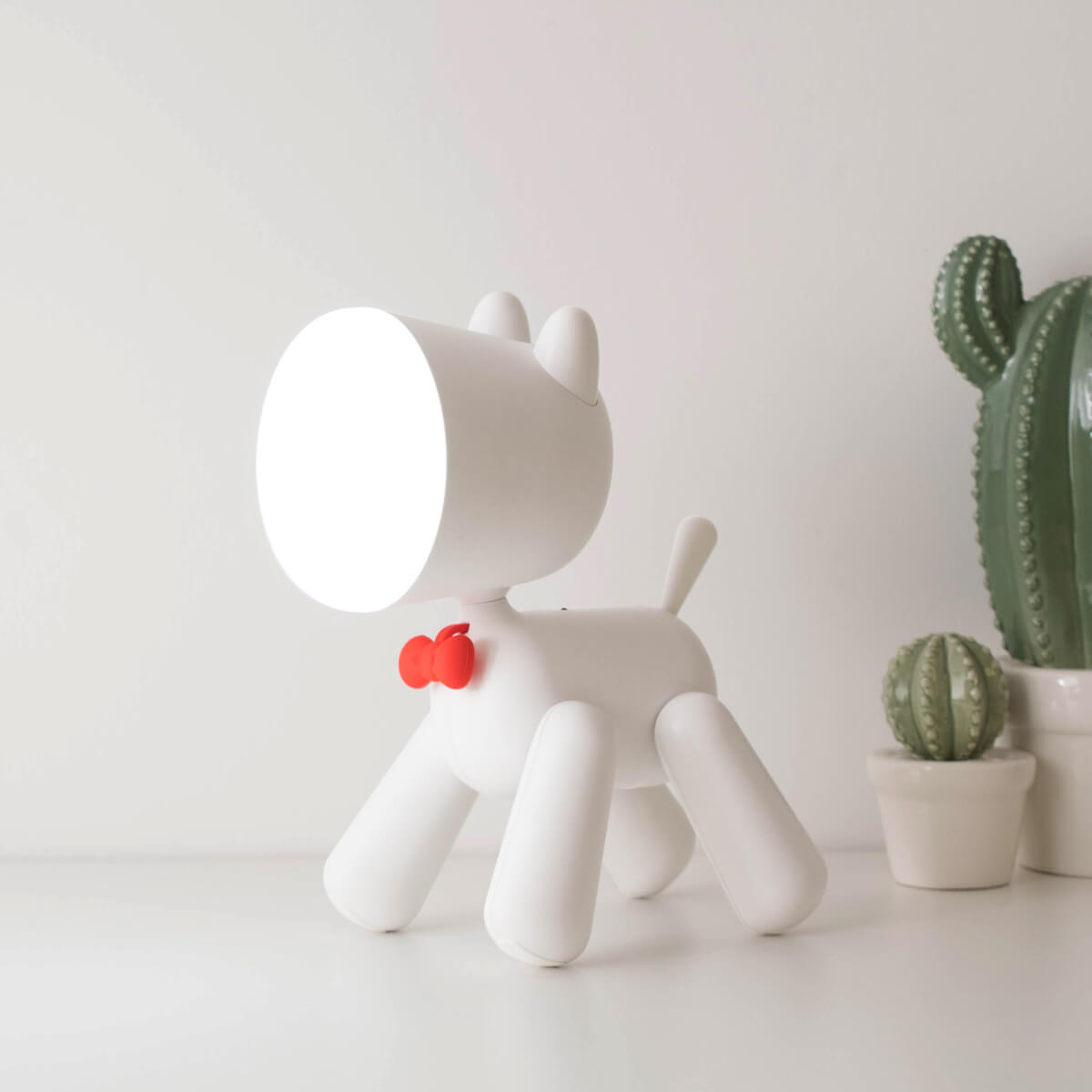 Smart Dog Night Light USB LED Table Lamp