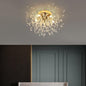 Dandelion Crystal Semi-Flush Ceiling Light