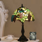Tiffany Rustic Fruit Stained Glass 1-Light Table Lamp