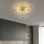Dandelion Crystal Semi-Flush Ceiling Light