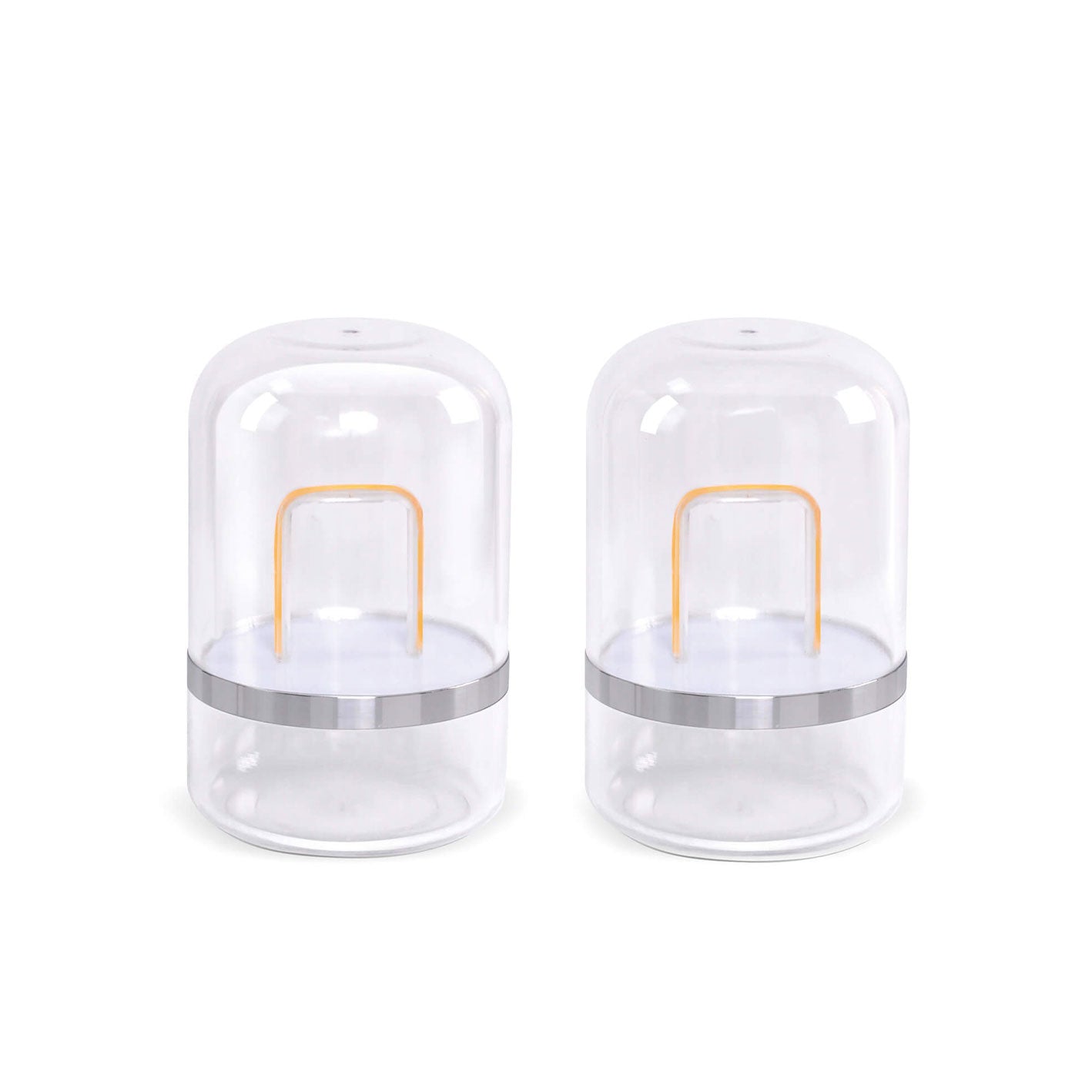 Modern Creative Clear PC Jar Induction LED Night Light Table Lamp
